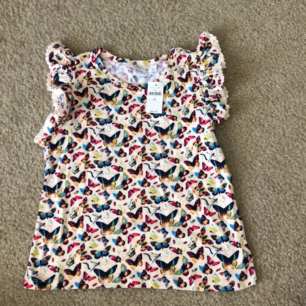 Gap kids butterfly t-shirt